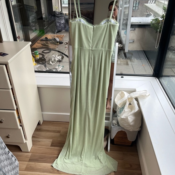 Katie May Chaka gown in sage - Picture 3 of 6